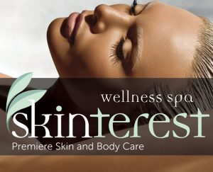 Woman relaxing at Skininterest spa.